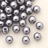 Imitation Pearl Acrylic Beads PL611-09-1