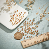 Rack Plating Brass Beads KK-LP0001-08G-02-3