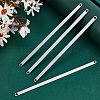 4Pcs Stainless Steel Blank Cuff Bangles DIY-UN0007-35P-2