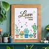 Plastic Reusable Drawing Painting Stencils Templates DIY-WH0172-461-5