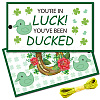CREATCABIN 50Pcs Duck Theme Paper Card AJEW-CN0001-98G-1