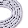 Handmade Polymer Clay Beads Strands CLAY-R089-8mm-Q036-2