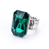 Alloy with Glass Finger Rings FS-WGA328D-01-1
