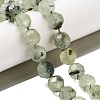 Natural Prehnite Beads Strands G-C150-B02-02-1