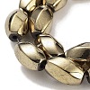 Synthetic Magnetic Hematite Beads Strands G-P545-G01-01C-3
