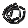 Natural Shungite Beads Strands G-D353-A10-3