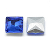 Pointed Back Glass Rhinestone Cabochons RGLA-T027-10x10mm-12-2