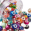 Handmade Lampwork European Large Hole Beads and Glass European Beads LPDL-TA0001-01S-4