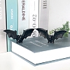 Natural Obsidian Carved Bat Figurines PW-WG8A6A6-01-2