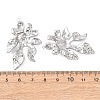Textured 304 Stainless Steel Pendants LS-STAS-Z177-01P-3