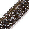 Electroplate Glass Beads Strands EGLA-A044-T6mm-A16-1