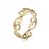 304 Stainless Steel Finger Rings for Women FS-WGFE90D-06-2