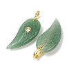 Natural Green Aventurine Pendants GG-CBA51ED-02G-06-3
