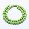 Natural Mashan Jade Beads Strands G-K245-01H-6mm-2