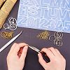DIY Letter Style Jewelry Set Making DIY-CJ0001-18-4
