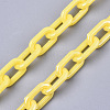 Acrylic Opaque Cable Chains PACR-N009-002I-4
