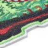 Computerized Embroidery Cloth Iron on/Sew on Patches DIY-M009-03-3