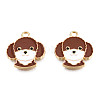 Alloy Enamel Pendants ENAM-S119-003D-2