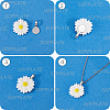 120Pcs Alloy Glue On Flat Pad Pendant Bails FIND-SP0001-88P-6