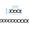 Aluminium Twisted Chains Curb Chains CHA-TA0001-05EB-8