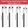 2 Sets 2 Styles Wood Makeup Mask Brush FIND-GF0006-73-2