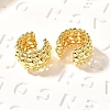 Rack Plating Brass Cuff Earring KK-B077-35G-5