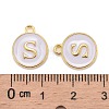 Golden Plated Alloy Charms ENAM-S118-01S-3