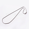 201 Stainless Steel Snake Chains Necklaces STAS-O056-C-28-2
