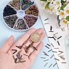 623Pcs 7 Style Glass Bugle Beads SEED-PH0002-12-3