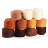 55G 11 Colors Needle Felting Wool Roving DIY-TA0012-86-1