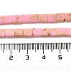 Synthetic Imperial Jasper Beads Strands G-F762-A08-01-5