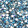 Glass Flat Back Rhinestone RGLA-C002-SS16-206AB-1