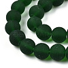 Transparent Glass Beads Strands GLAA-T032-T10mm-MD22-3