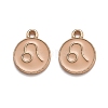 Alloy Enamel Pendants ENAM-S124-01A-10G-1