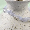 Natural Blue Lace Agate Bead Stretch Bracelets BJEW-K213-37-4