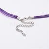 Mixed Jewelry Making Necklace Cord X-FIND-R001-M-3