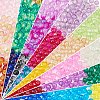 Spray Painted Crackle Glass Beads CCG-PH0002-01-6mm-2