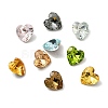 Faceted K9 Glass Rhinestone Cabochons GGLA-R402-06B-2