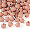 50Pcs Food Grade Eco-Friendly Silicone Beads SIL-TADJ0001-03D-3