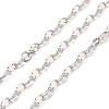 Tarnish Resistant 304 Stainless Steel Dapped Chains STAS-B040-01P-1