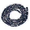 Electroplate Glass Beads Strands LS-EGLA-A044-P2mm-B16-3