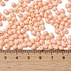 6/0 Opaque Baking Paint Glass Seed Beads X1-SEED-M012-02A-18-4