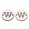 Unfinished Natural Poplar Wood Links Connectors WOOD-S045-140B-01W-2