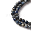 Natural Lapis Lazuli Beads Strands G-L629-B01-3mm-04-5