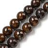 Natural Yellow Tiger Iron Beads Strands G-C079-A03-01-1
