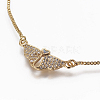 (Jewelry Parties Factory Sale)Adjustable Brass Bolo Bracelets BJEW-L618-04G-A-2