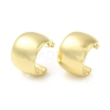 Rack Plating Brass Round Stud Earrings EJEW-D073-02G-1