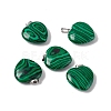 Synthetic Malachite Pendants G-G956-B62-FF-1