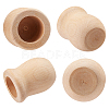 Unfinished Blank Wooden Vase WOOD-GF0001-04-2