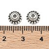 Tibetan Style Alloy Caps LS-LF1235Y-NF-4